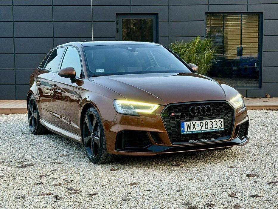 Audi RS3 Sportback Salon Polska ! I właściciel ! Ceramiczne hamulce ! Wydech RS !