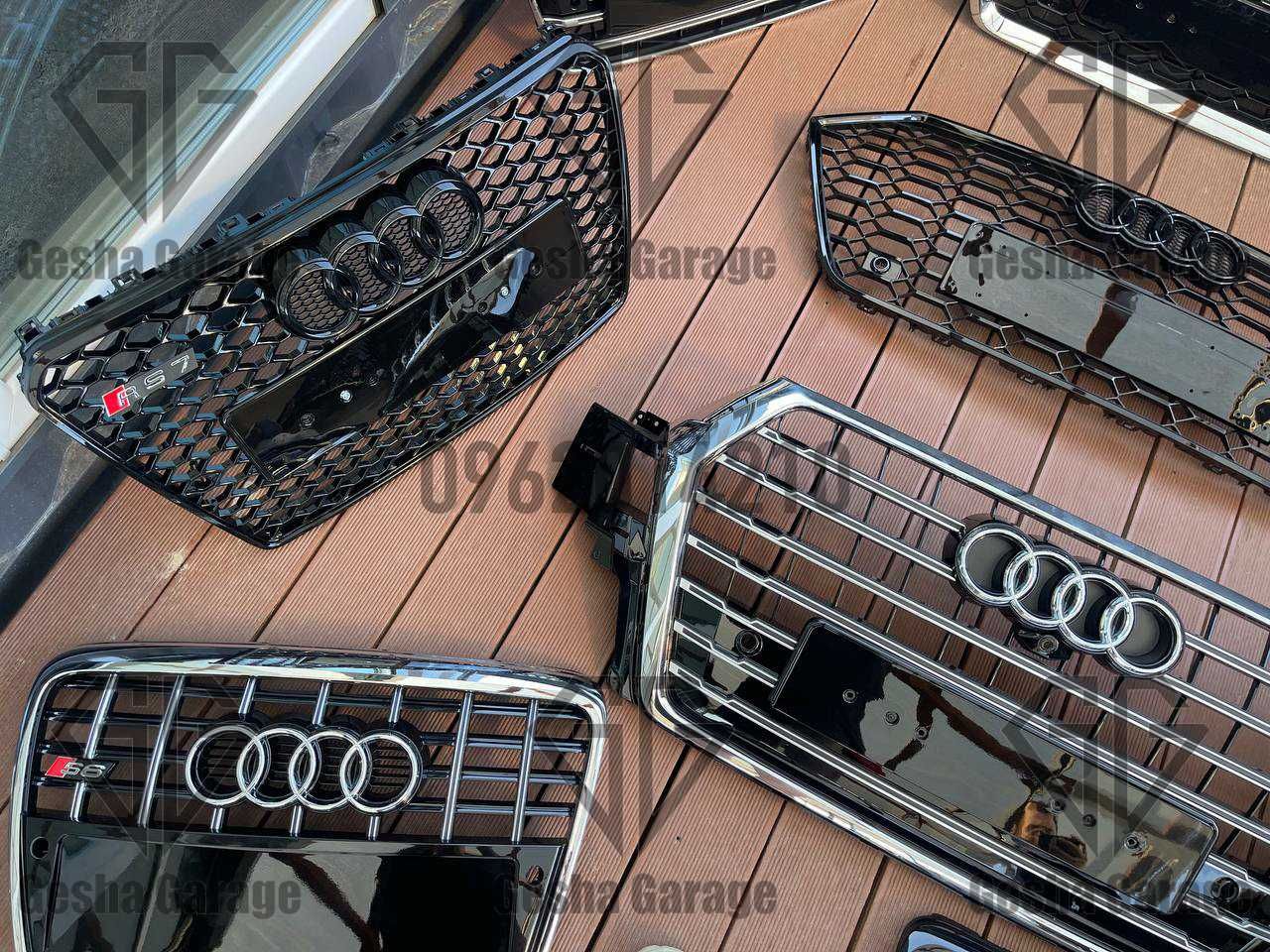 Нові решітки радіатора audi ауди ауді a1a3a4a5a6a7a8q5q3q7s6rs4sq5