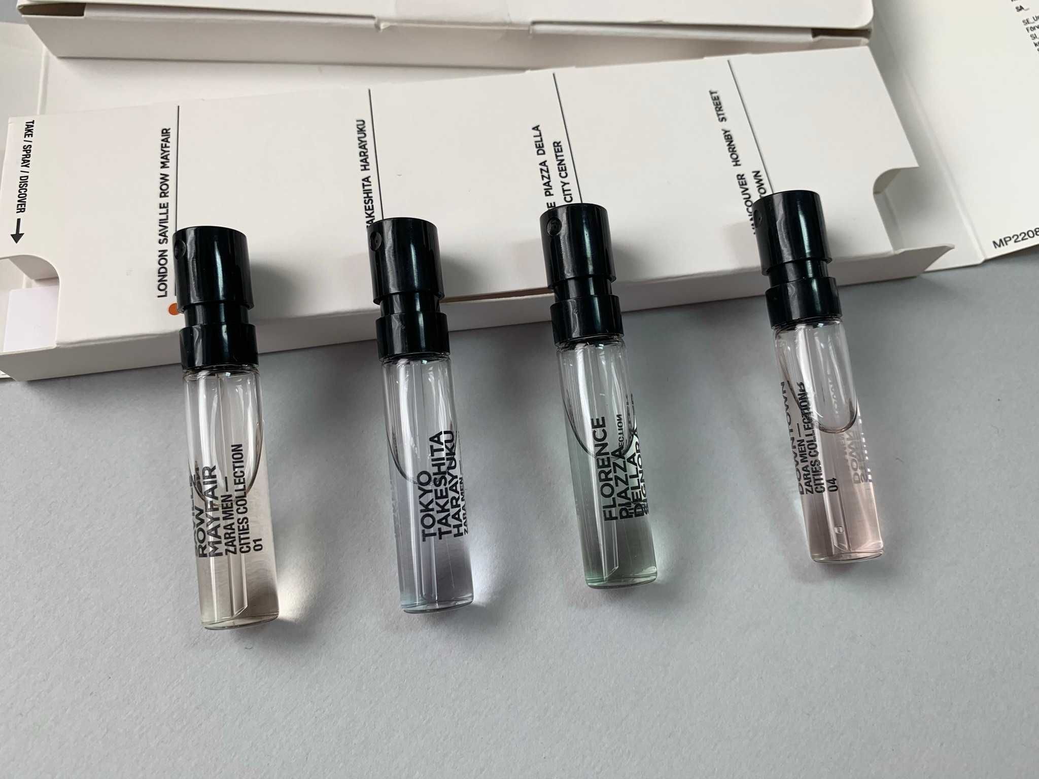 Набор Zara Discovery set коллекция Cities 4 шт. 1,5 ml