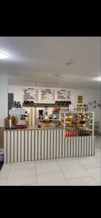 Набірне акрилове меню для кавʼярні