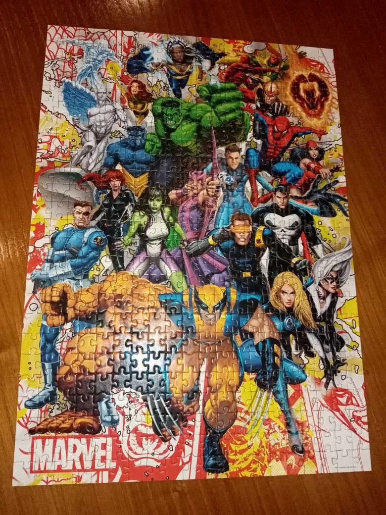 Puzzle marvel 500 peças