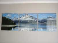 Obraz szklany tryptyk 3 częściowy 50x150 cm zestaw