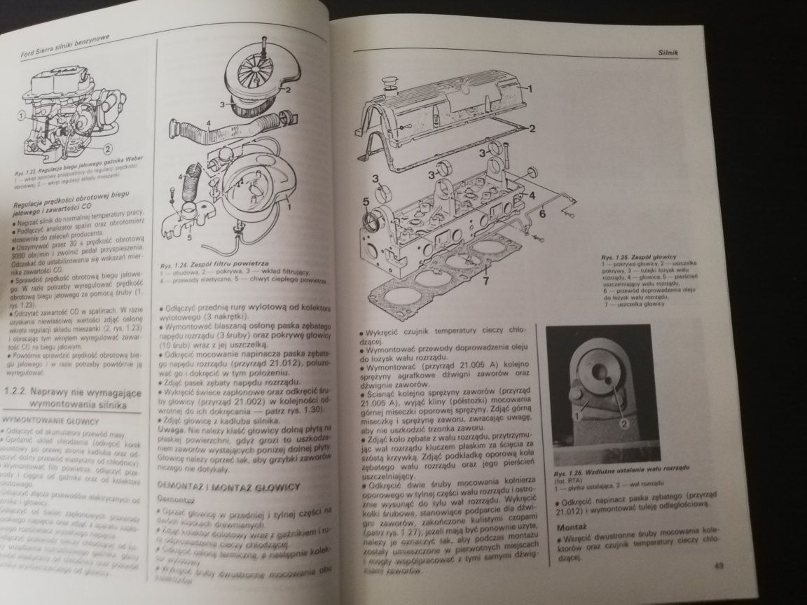 Książka Ford Sierra WKŁ