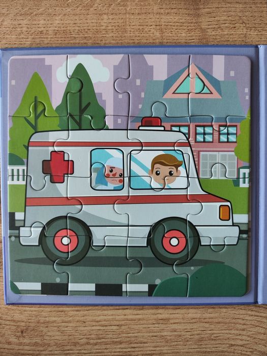 Puzzle magnetyczne 3w1 4+