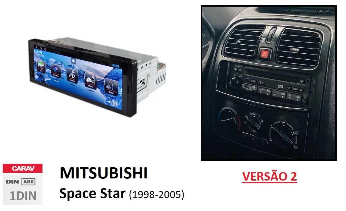 (NOVO) Rádio 2DIN • Mitsubishi SPACE STAR • Android • SpaceStar 4+32GB