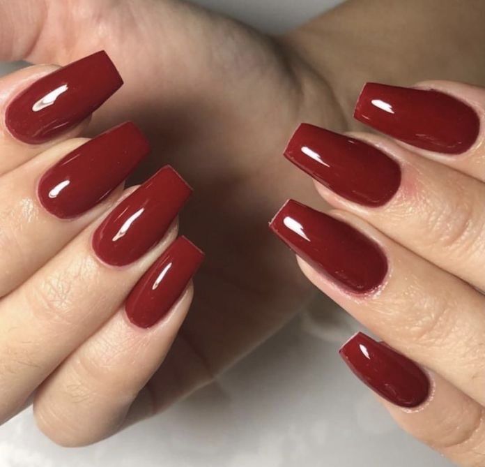 Unhas de gel/acrilico