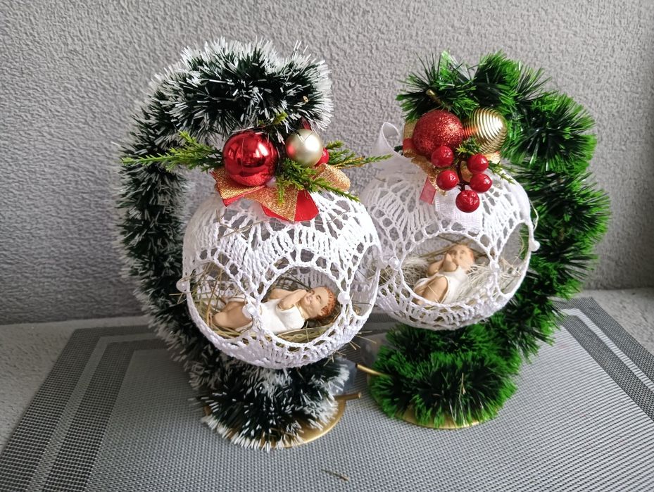 Ozdoby świąteczne bożonarodzeniowe ręcznie robione