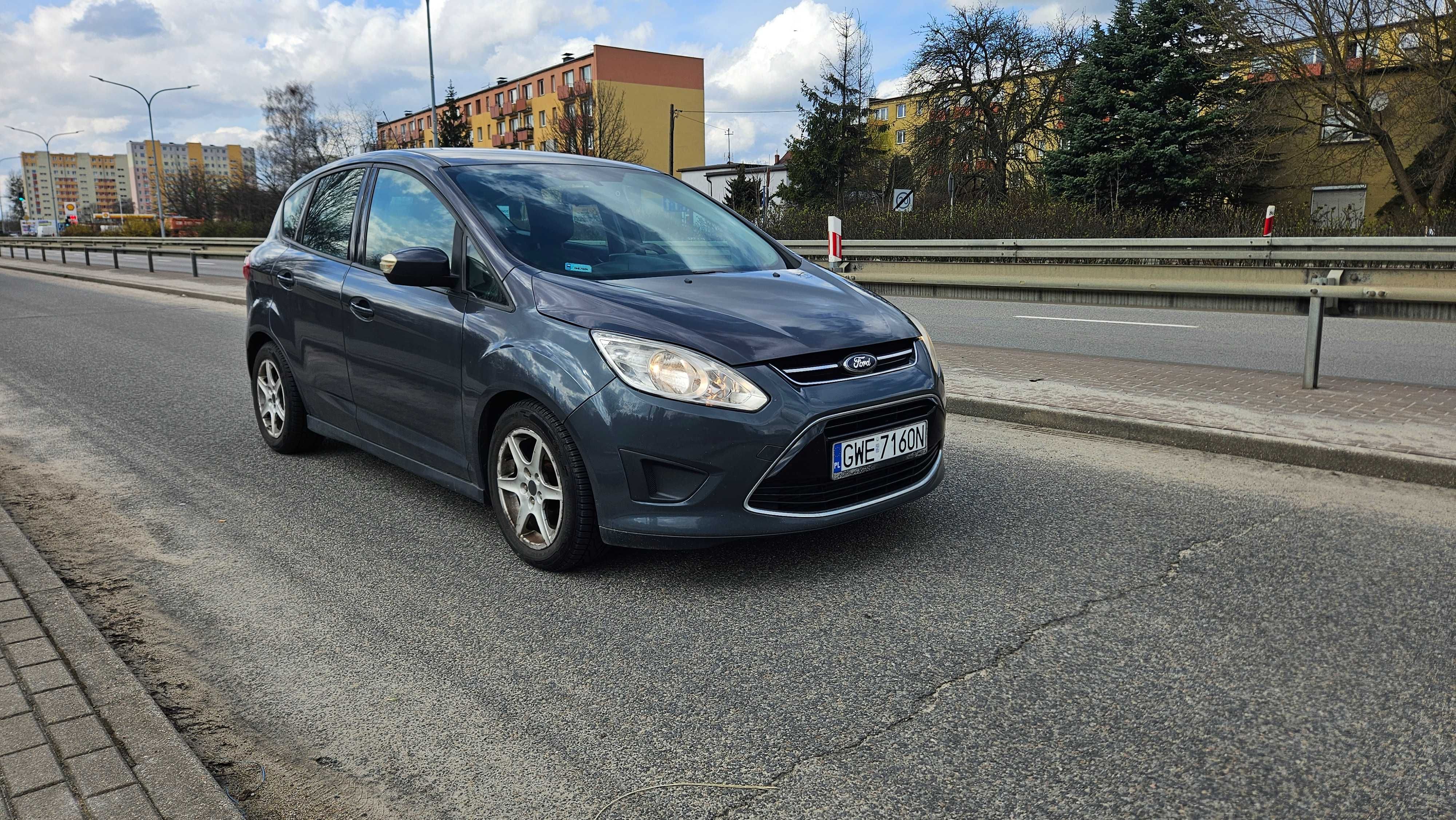 Ford C-Max II 2.0 TDCI / PL Salon / Nawi / Kamera / Zadbany !