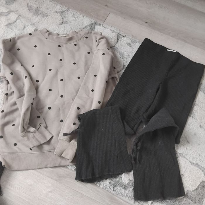 Bluza w kropki H&M I dzwony