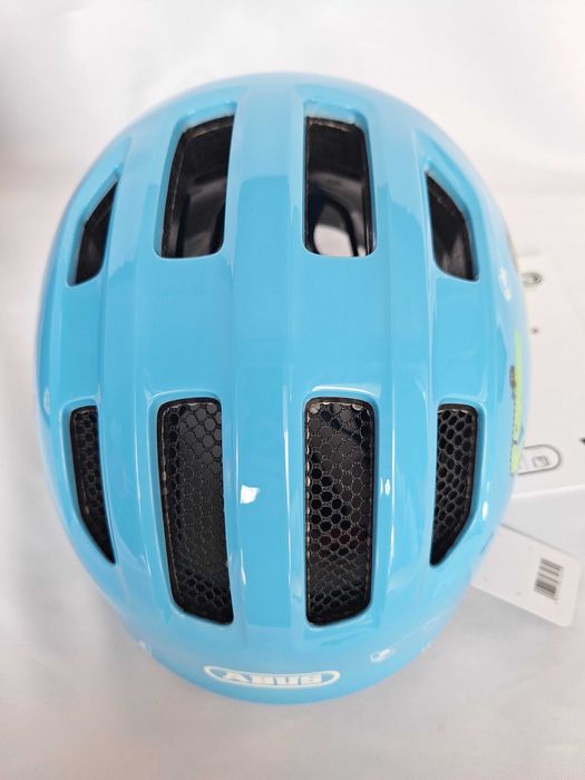 Kask rowerowy dziecięcy Abus Smiley 3.0 Blue Croco M 50-55cm