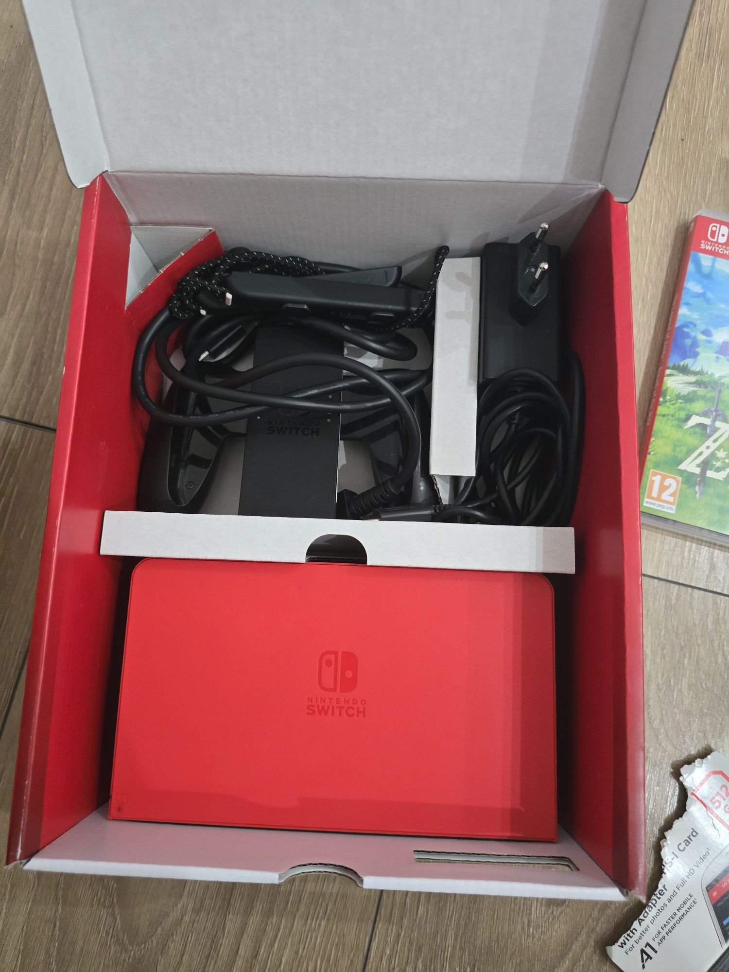 Nintendo Switch Oled Mario Red Edition
