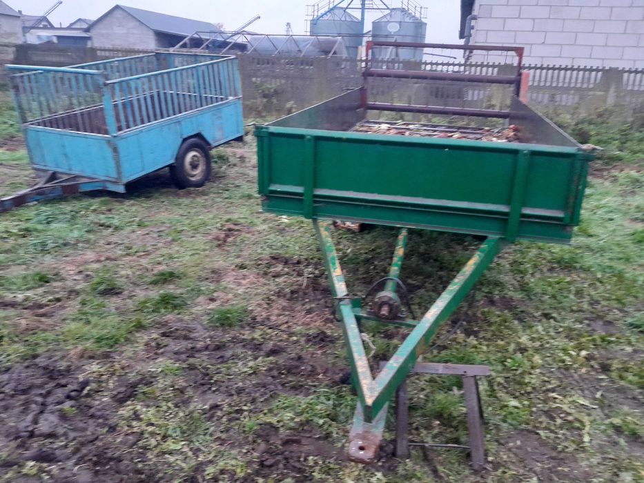 Rozrzutnik obornika Przyczepka do ciągnika