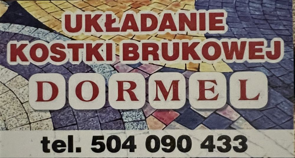 Układanie kostki brukowej
