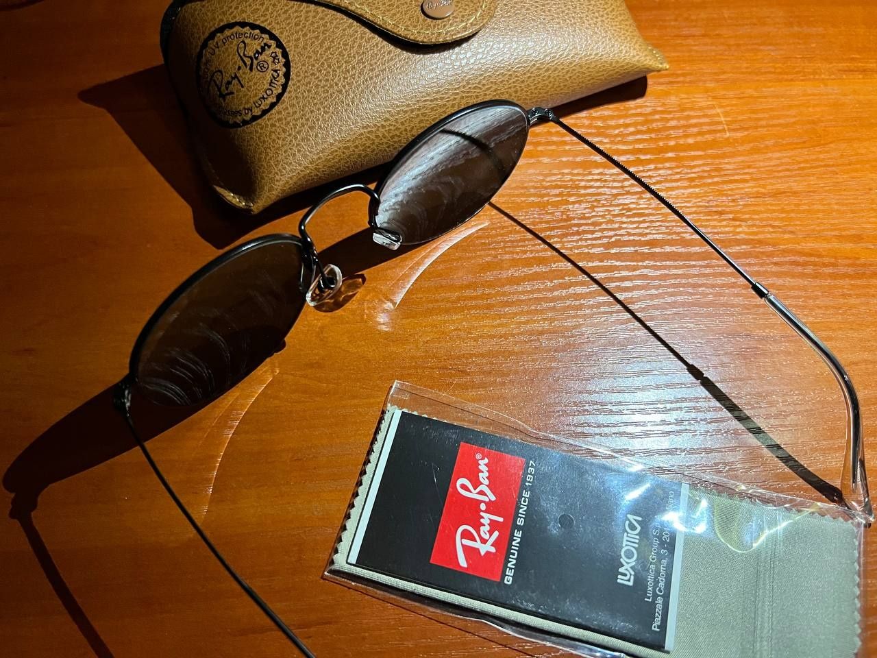 Ray Ban ОРИГИНАЛ 3447 Round Metal Очки окуляри Рэй Бэн солнцезащитные