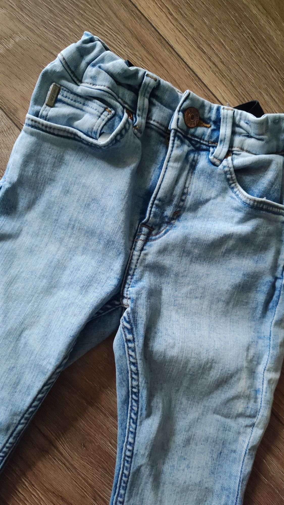 Spodnie jeansowe dziewczęce 104 h&m