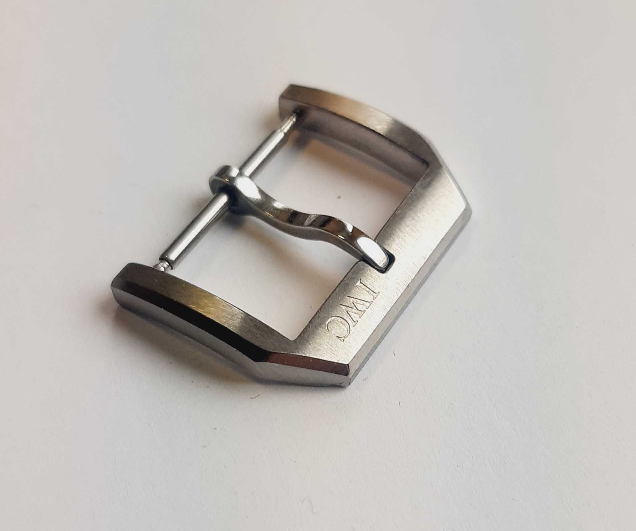 Sprzączka klamra 18mm do paska zegarka IWC Schauffhausen zapięcie Inox