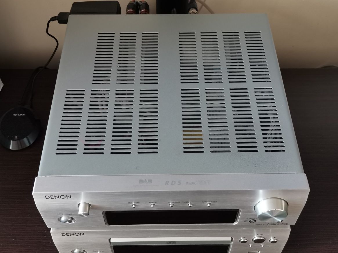 Denon D-F107 miniwieża / minisystem / wieża / amplituner / cd