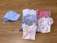 Пакет літнього одягу на дівчинку 3-6 місяців