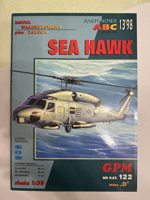 model kartonowy GPM Sea Hawk