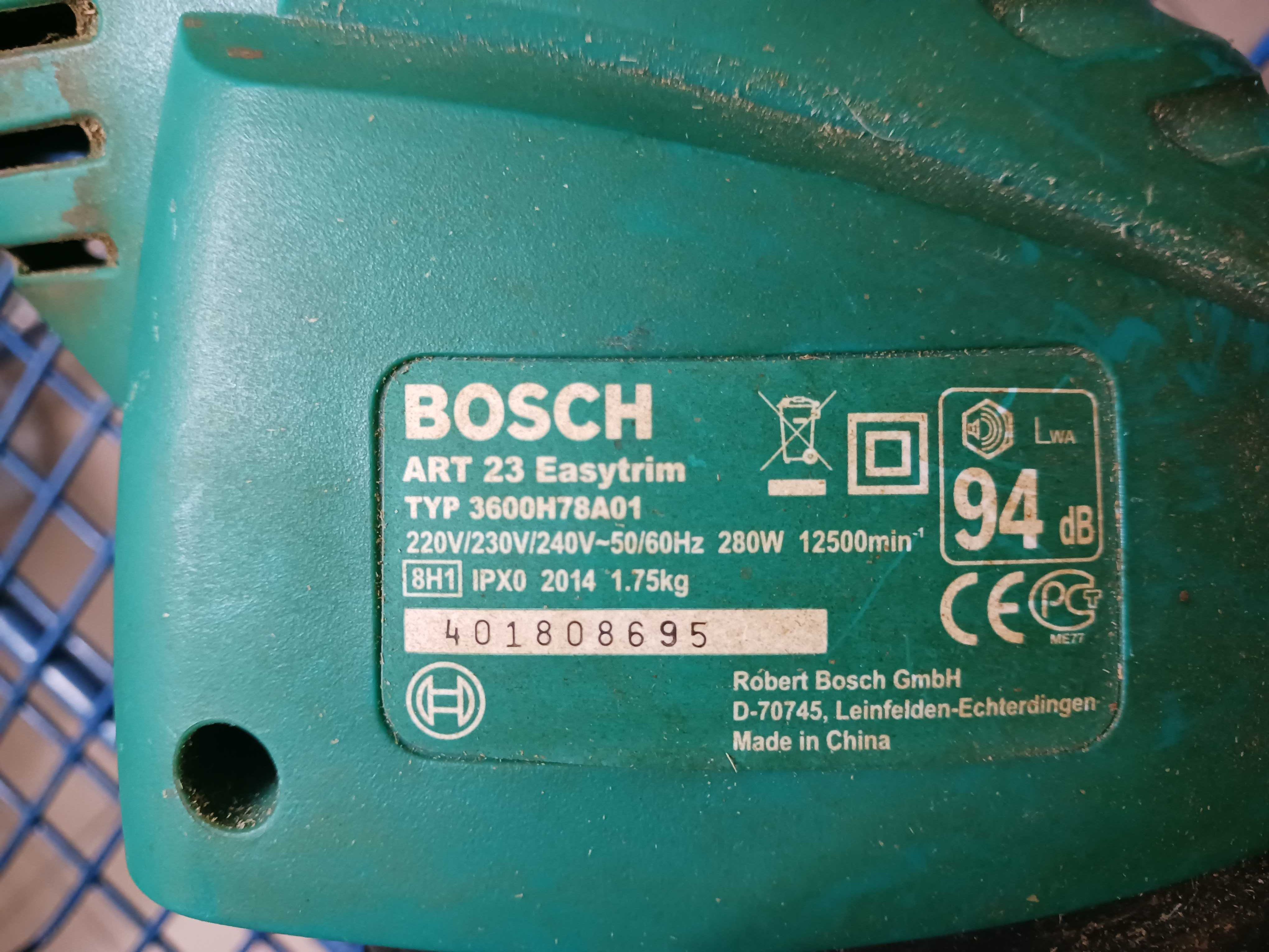 Aparador de relva Bosch ART23 Easytream