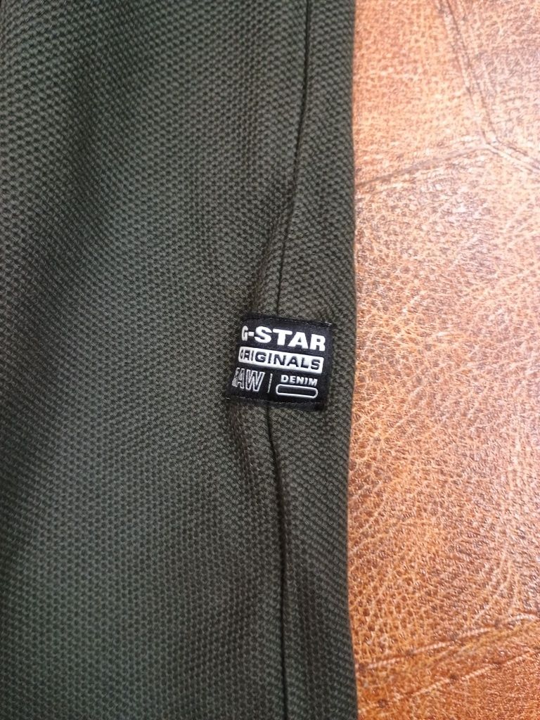 Koszulka Khaki z Długim Rękawem G-star Raw M