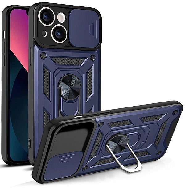 Hybrid Armor Camshield etui iPhone 13 pancerny pokrowiec z osłoną na a