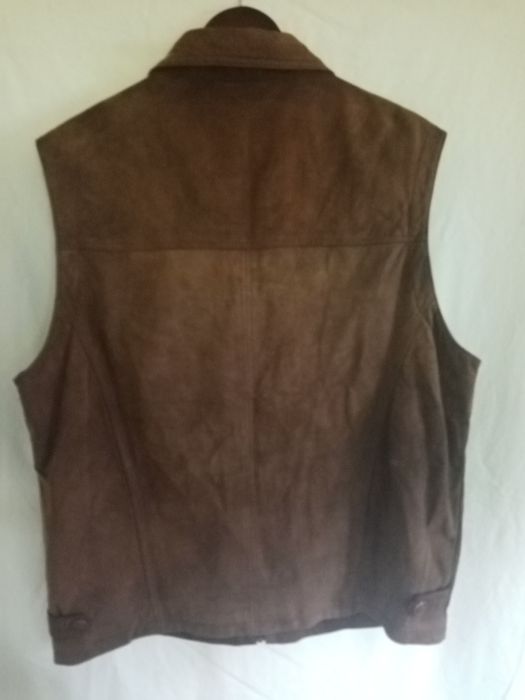 Желетка шкіряна чоловіча