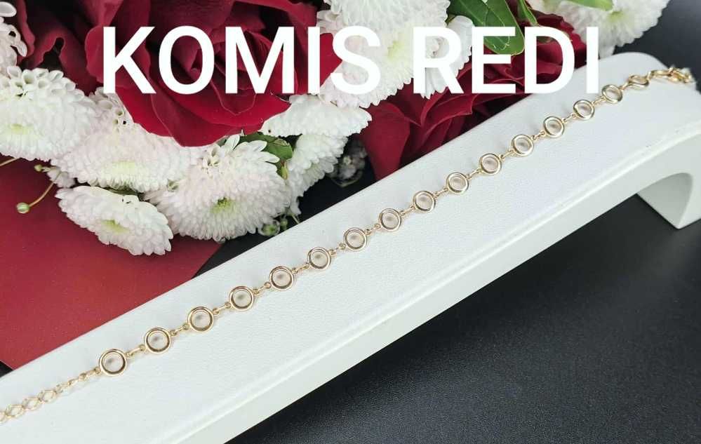 NOWA ZŁOTA BRANSOLETKA 2,62 GR. próba: 585 Komis Redi