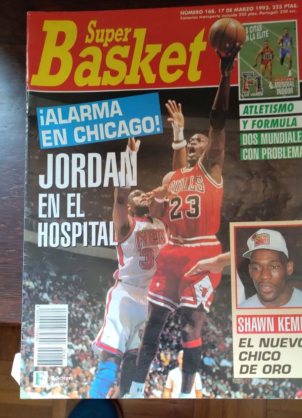 5 revistas superbasket de 1993