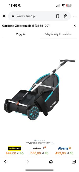 Zbieracz do liści GARDENA 3565-20