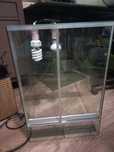 Terrarium szklane 40x40x60