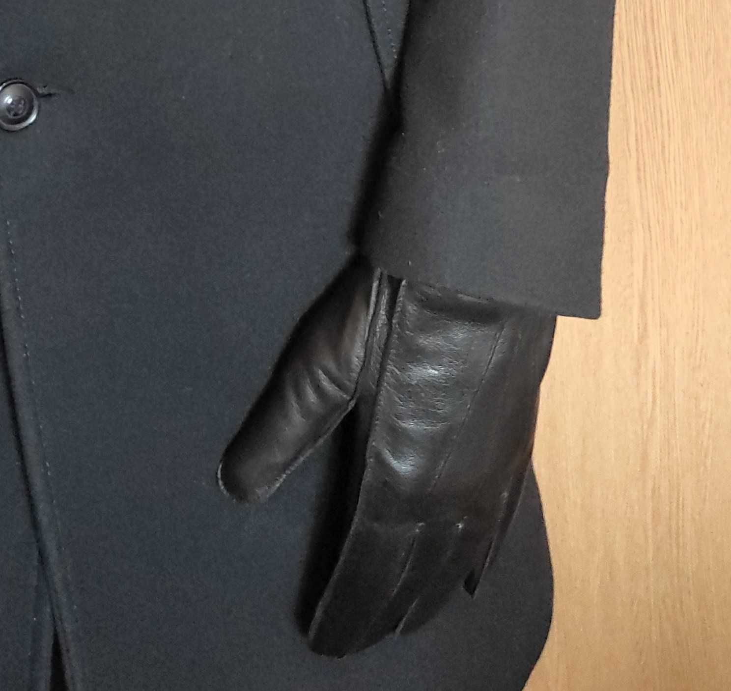 Перчатки мужские из натуральной кожи (Италия) на меховой подкладке