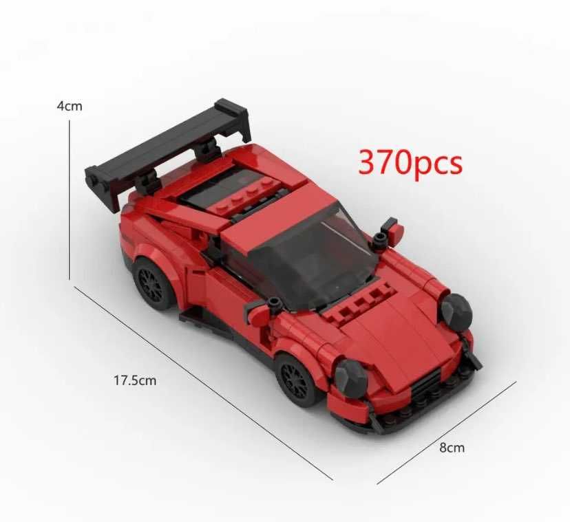 Klocki wzór LEGO Porsche 911 GT3 RS Autko SamochodzikSportowyWyścigowy