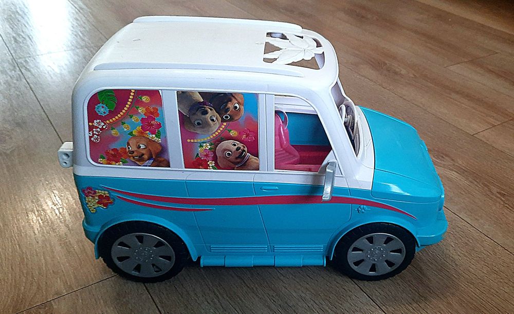 Kamper Barbie + lalki