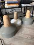 Lampy betonowe 3szt - 2xszara i 1xbiała ala sklum
