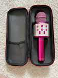 Бездротовий Bluetooth мікрофон караоке Wster WS858 Pink
