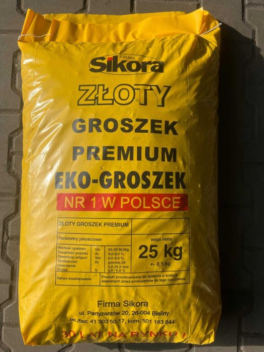 Ekogroszek w Super Cenie