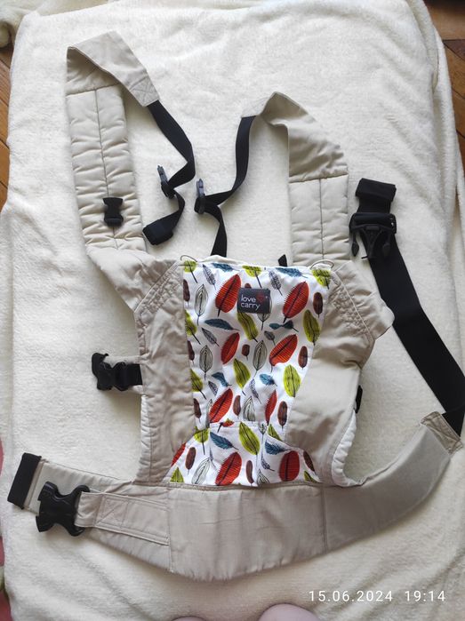 Ергорюкзак Love & Carry DLIGHT Листя