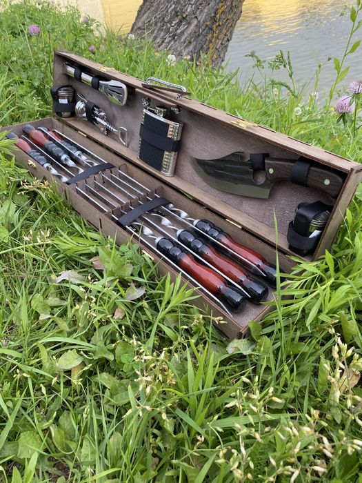 Набір шампурів  шампура на подарунок комплект