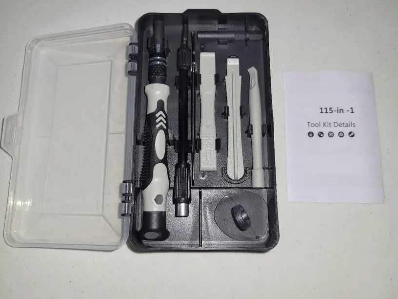 Kit de Chaves de Fenda de Precisão 115 em 1