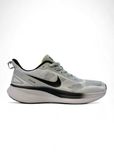 Чоловічі кросівки Nike Air Max Zoom сірий з зеленим 6332 ТОПЧИКИ