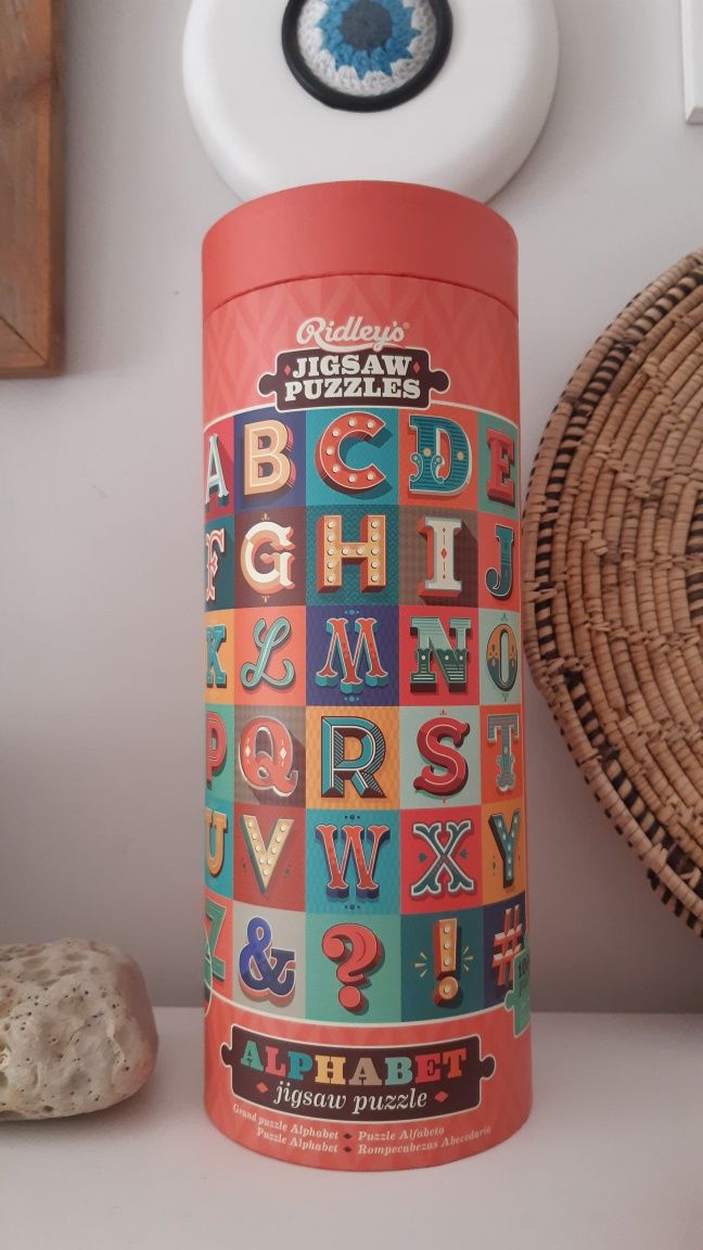 Puzzle Ridley's Alphabet 1000 peças