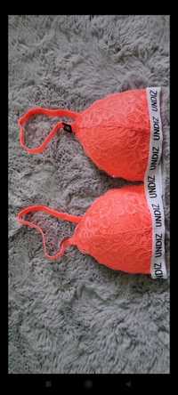 UNDIZ biustonosz bralet neon pomarańcz S,34,65E,70C,70D,70E,75A,75B