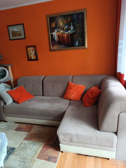 Narożnik z funkcją spania