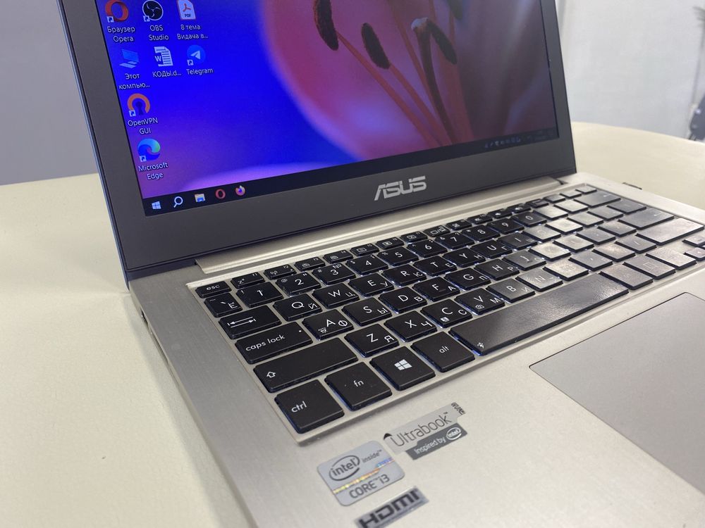 Ультрабук ноутбук АSUS UX32A Notebook ОП 10 Гб твердотельный ЖД 480 Гб