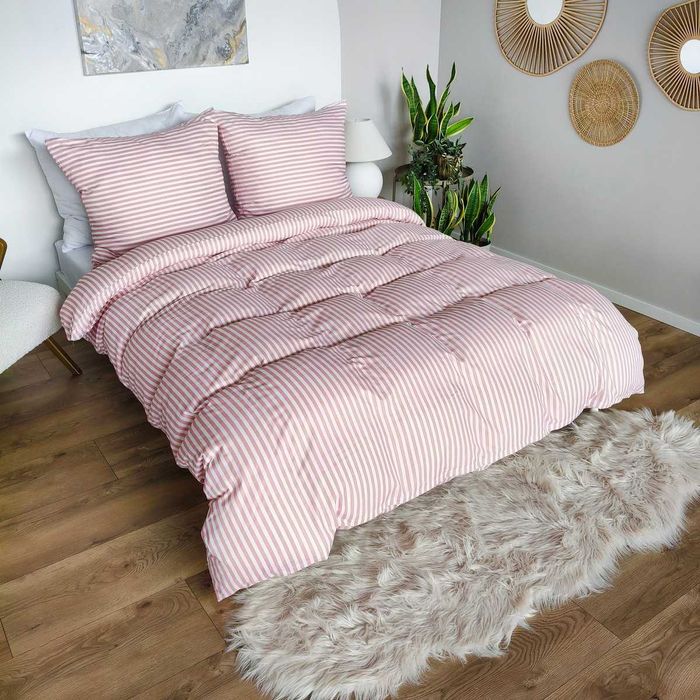 Pościel 220x200 z Mikrofibry Eusebia Home, 3-częściowy, do Sypialni,