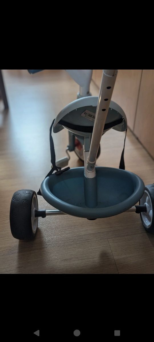Triciclo azul novo be move
