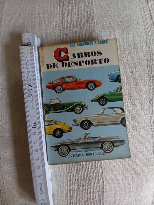 Livro antigo Carros de Desporto