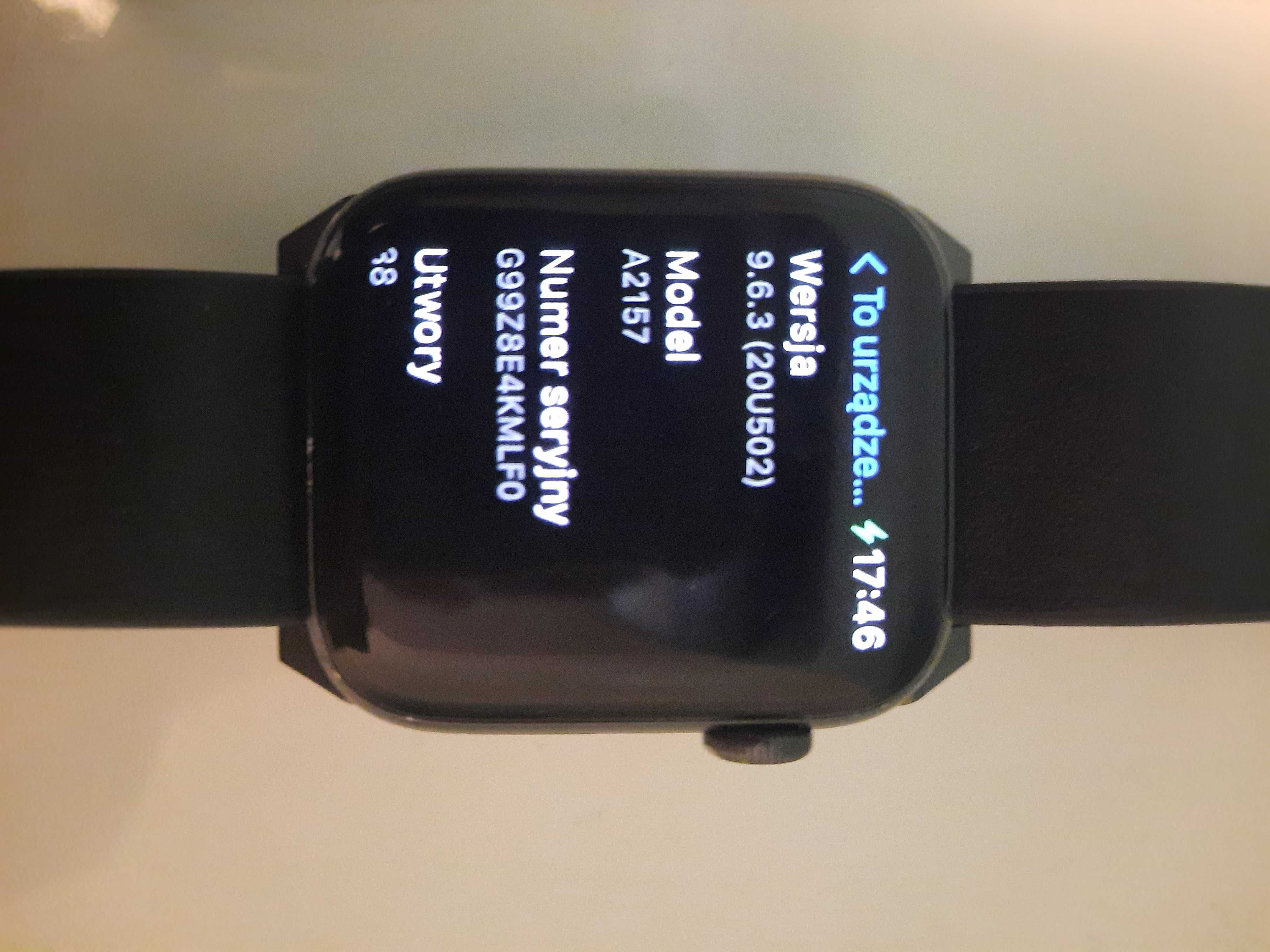 Apple Watch Series 5 Cellular, koperta 44 mm z aluminium