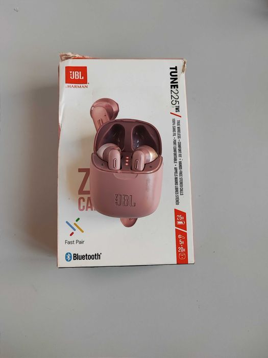 Навушники JBL Tune 225 TWS, Pink, PURE BASS, True Wireless